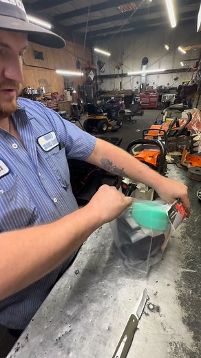 Ms500i service and filter upgrade #mechanic #repair #Stihl #chainsaw #upgrade #performance #fypシ゚viralシfypシ゚ | Michael the small engine guy