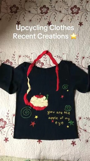 magali on Instagram: "Upcycling clothes before vs after. Everything I make it available for purchase on my Depop, link is in bio