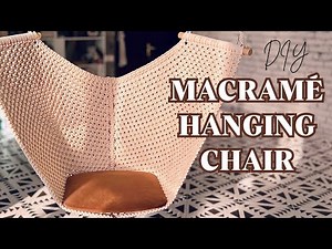 Macramé Hanging Chair DIY – Step-by-Step Swing Chair Tutorial for Beginners