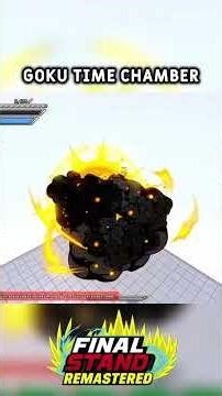 Goku time chamber #roblox #finalstand #dragonball #robloxgames