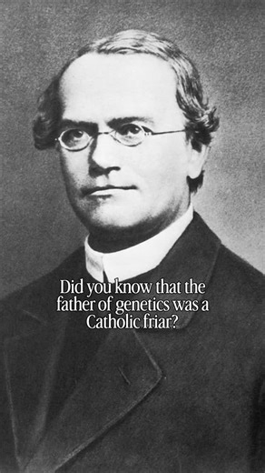 Monk Mindset on Instagram: "Many people think genetic science defies God, but it was actually a Catholic friar who laid down its foundations. Gregor Mendel, OSA (1822-1884) was an Augustinian friar from the Czech Republic. As abbot at St. Thomas’ Abbey, he began experimenting with pea plants because they had clear, measurable traits: color, height, and shape. These studies led to the formulation of what we now know as the Laws of Inheritance, which defines how traits are passed down in predictab