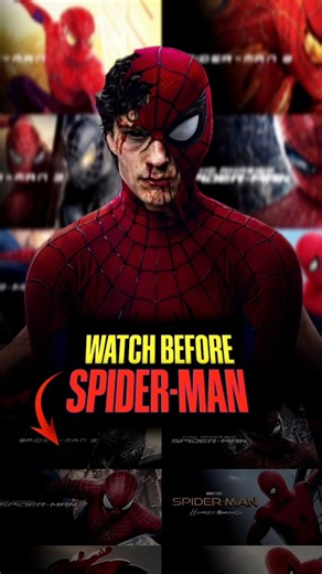 Movies To Watch Before Spider-Man: Brand New Day 🎬. # #spiderman #spidermanbrandnewday