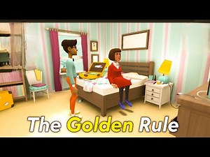 The Golden Rule cartoon story in English