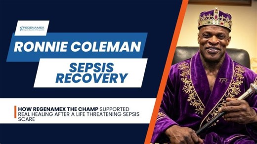 Ronnie Coleman Sepsis Update How Regenamex Helped Him Recover After Sepsis | Daniel Gilchrist