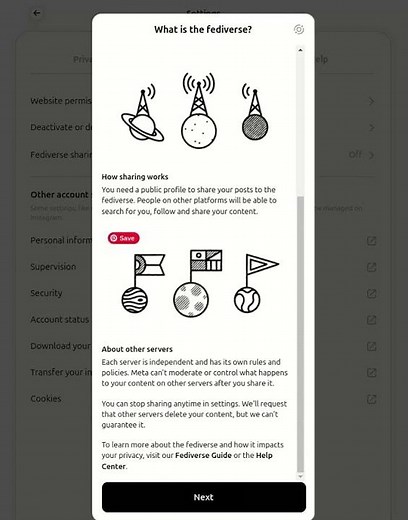 How to turn on Fediverse Sharing on Threads App