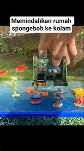 moving bikini bottom house to fish pond