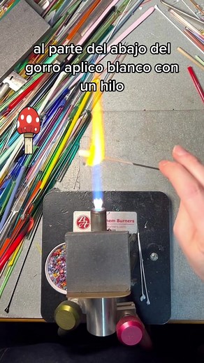 Tutorial de Joyería: Cómo Hacer Honguitos de Vidrio