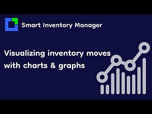 Visualizing inventory movements with charts and graphs