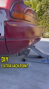 1 minute DIY: Extra Jack Point using the Oem bumper crash bar and some tent hanchors Sits right behind the license plate, You don't have to duck under to find the diff anymore. Pretty solid! i use it to do a quick lift and then put jack stands on the oem jack points. Made this video about 3 years ago, jack point still looks like day one if you wondering . ✨Need S-Chassis Parts? go⬆️✨ . . 🚘 @schassisloyalty . . #schassisloyalty #schassis #240sx #s13 #s14 #s15 #racecar #drift #jdm #2jz #mechanic 