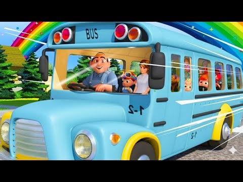 "❄️🎶 'Wheels on the Winter Bus' | Fun & Festive Kids Song Rhyme for Holiday Cheer!"