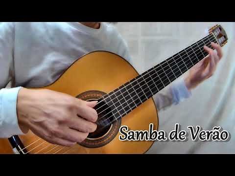 サマー・サンバ（マルコス・ヴァーリ）--- Samba de Verão (Marcos Valle) --- Summer Samba --- So Nice --- ソロギター【TAB】