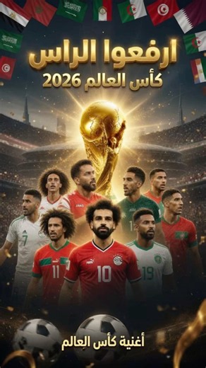🎵 أغنية المنتخبات العربية | أغنية كأس العالم 2026 ⚽🔥| Official Music Video | SK Production