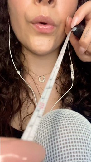 📏 ASMR Measuring Your Face for the Perfect Fit ✨