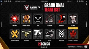 Garena met le feu au Free Fire Battle Of Morocco 2025