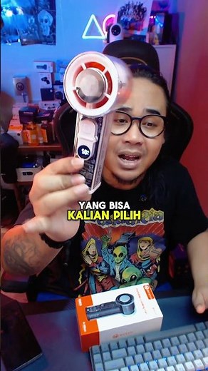 review mixio gs 09 transparent AC Cooling fan portable