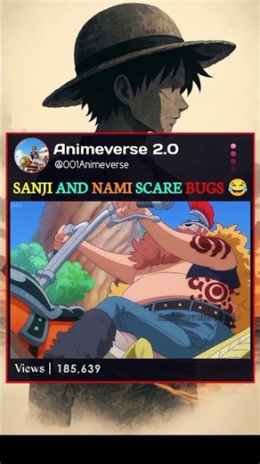Sanji and Nami vs GIANT BUGS! 😂 One Piece Elbaf Island Funny Moments #OnePiece #Anime #Funny