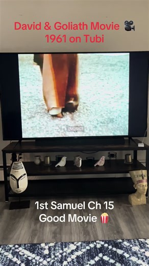 David & Goliath movie of 1961. This is all we had to look at as movies in the 60’s #movies #oldmovies #1960s #bible