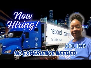 CDL NO EXPERIENCE NEEDED