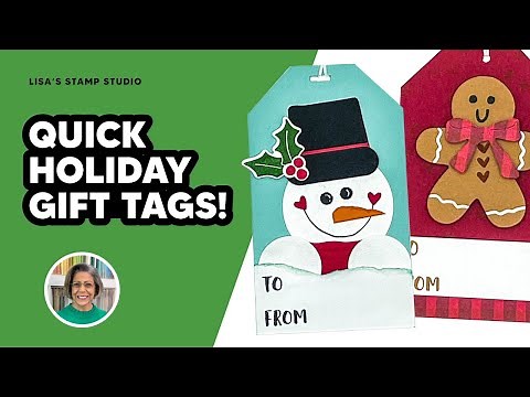 DIY Holiday Gift Tags You Can Make in Minutes!