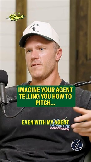 Imagine your AGENT is trying to tell you how to pitch in the majors 😭