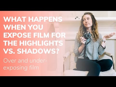 What Happens When You Expose Film for the Highlights vs. Shadows? | Over- and Under-Exposing Film