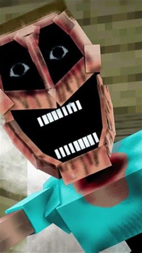 long teeth Steve #minecraft #ghost