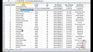 MS-Excel-04 VLOOKUP and MATCH (Level: Intermediate) Urdu