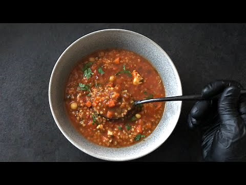 Délicieuse soupe d’hiver très FACILE à réaliser