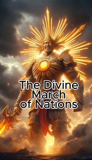 The Divine March of Nations – When Warriors Walk as Gods #MythosMotion #HyperRealism