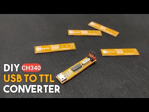How to Make USB TO TTL(Serial) CONVERTER | Jlcpcb | ESC