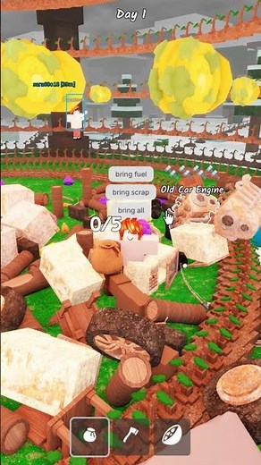 OP 99 NIghts In The Forest Script Bring All Wood