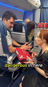 1.4M views · 6K reactions | flight attendant finds shocking package. So sorry when I was filming this I thought the man was trying to hide something bad on the flight attendants cart. He was nervous and sweating and wouldnt tell us what it was. We thought of calling the security but he explained what he was doing in the end. This original video is produced by Ryan R, Rick Lax, and Network Media LLC. This video was filmed and edited by Ryan R team. | Crafts Hacks and Laughs | Facebook