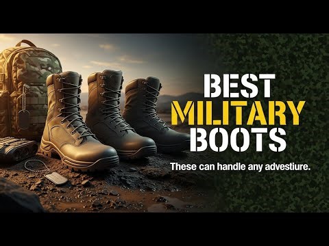 TOP 5 Best Military Boots 2025 | Rugged, Durable Footwear Built for the Toughest Conditions