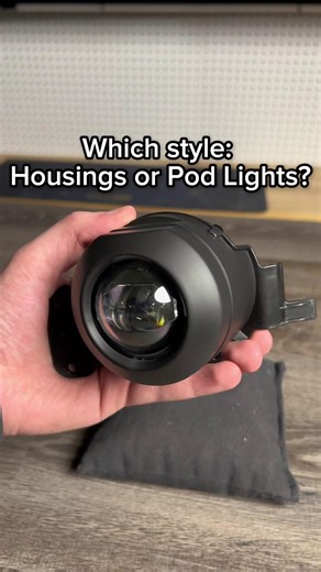 Which fog light is your style? 💬 #HeadlightRevolution There are a few different fog light styles out there to choose from depending on your application. There are more stock-looking assemblies like you see with the first model, the XB fog light. Then there are some like the 4Banger fog light housing that uses Morimoto pod lights. Both perform excellent, with their own styles and fitments! #Foglights #Lighting #LED #HRTested