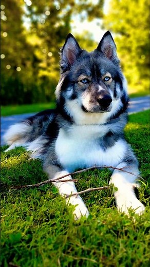 Agouti Husky transformation from 6 weeks to 1 year. #husky #huskylife #agoutihusky #puppy