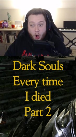 Dark Souls: Every time I died part 2 #darksouls #montage #soulslike #gaming #streamer
