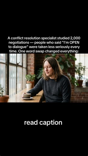 1. Dr. Martin Hale at Columbia's Negotiation Lab tracked phrasing patterns across 2,000 professional disputes. The finding was instant and repeatable: the moment someone said