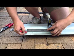 Always Affordable Roofing cutting external corner with Quad 150