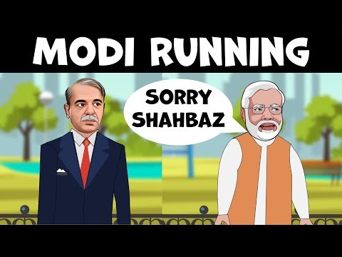 Modi Running From Shahbaz | Funny Rap