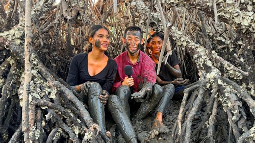 Viajo a los manglares de las playas de San Lorenzo, Honduras, para cazar curiles. #Honduras | Shin Fujiyama