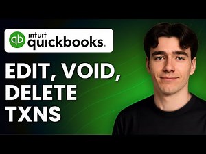 How to Edit, Void, and Delete Transactions in QuickBooks Online (Tutorial 2025)