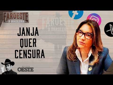 MORDAÇA À VISTA? Janja ataca big techs e chama redes sociais de 'quinto poder'