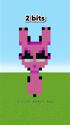 Minecraft Sprunki Pinki：1 bit 2 bits 4 bits 8 bits 16 bits 32 bits 64 bits