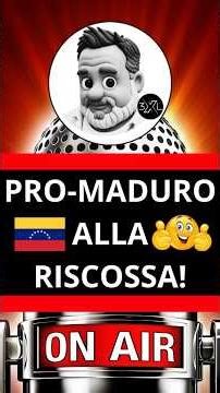 Quattro gatti PRO-MADURO in corteo in diverse città italiane! Poverini!