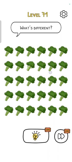 What is different ? dop 6 game level 71