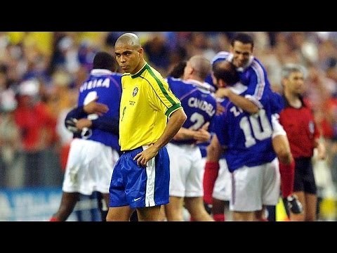 Ronaldo Brazil World Cup 1998 Story & Highlights (English Commentary)