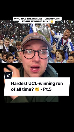 The last UCL underdog story 👀 Where does Porto’s 2003/04 Champions League win rank? #football #championsleague #soccer #ucl