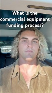 What is the commercial equipment funding process?