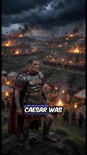 😱How Caesar Won Against 320,000 Enemies Who Trapped Him