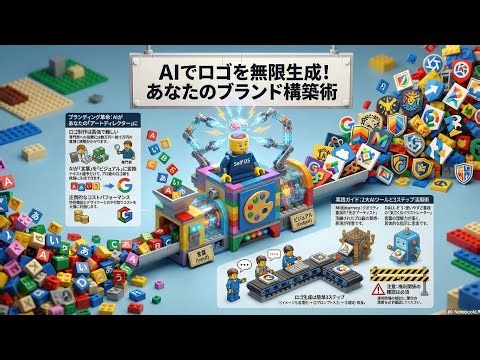【神速アップデート⑱】⚡️AIで「自分OS」を再構築｜🎨「言葉」から「ロゴ」を無限錬成するブランド構築術